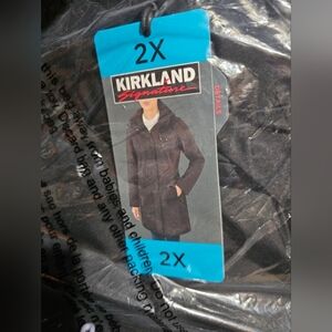 Kirkland Signature Ladies 3-In-1 Parka, Black (2X)